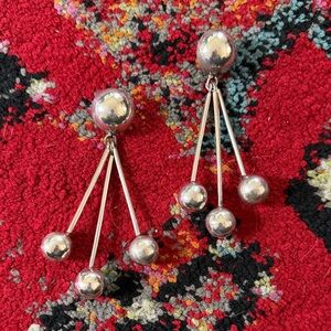 Unique Sterling Silver chandelier Earrings